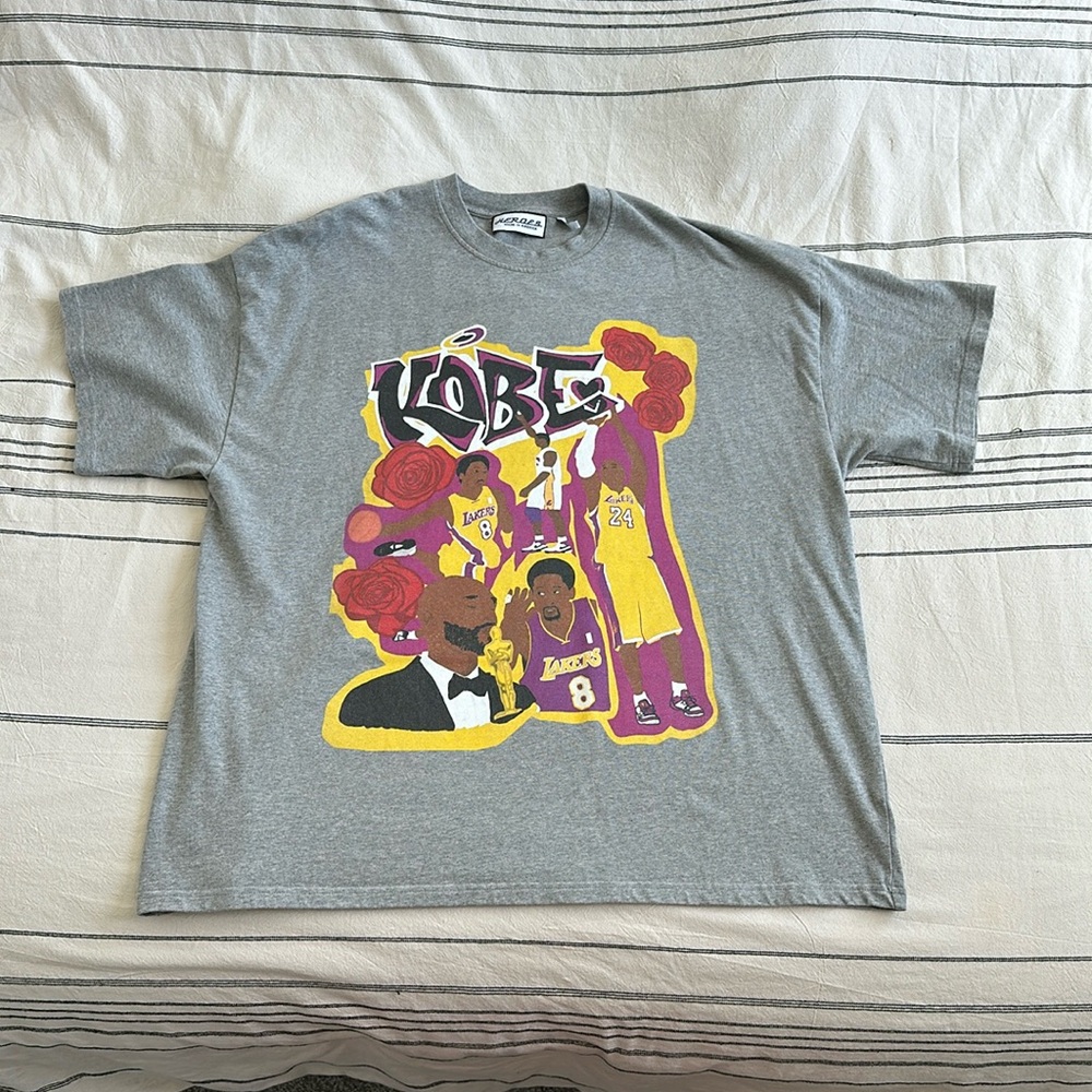 HEORES, Kobe Mural Tee Shirt, Size XXL